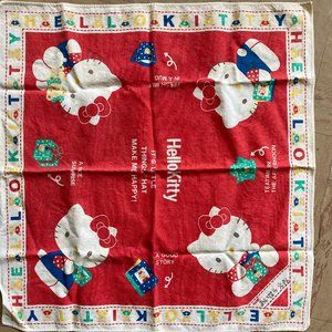 Vintage Hello Kitty Japanese Bandana